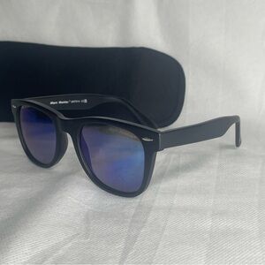 Marc Hunter Classic Designer Sunglasses Matte Black Mirror Lens MH7914 52/21/145